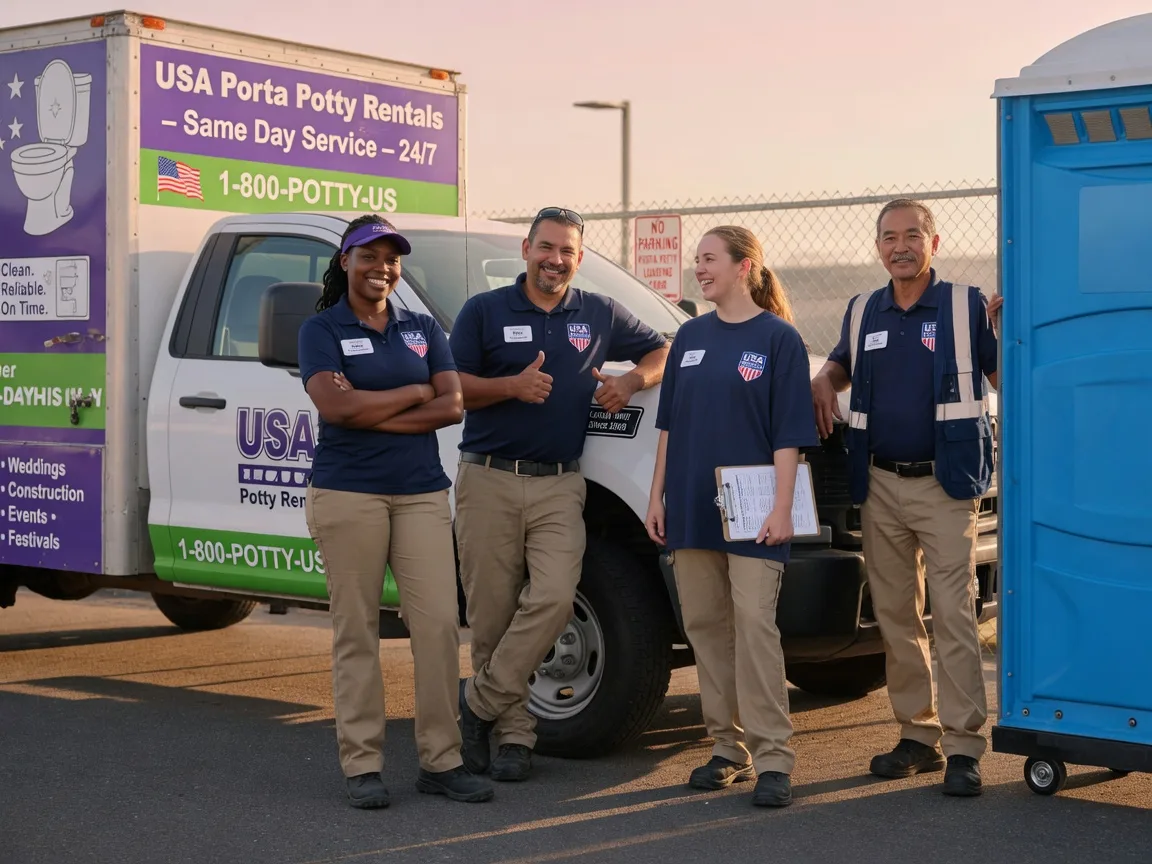 Porta Potty Rental company in Michigan